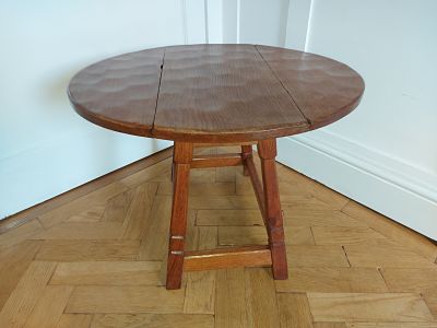 LATE ARTS & CRAFTS OAK TABLE by  ACORN MAN